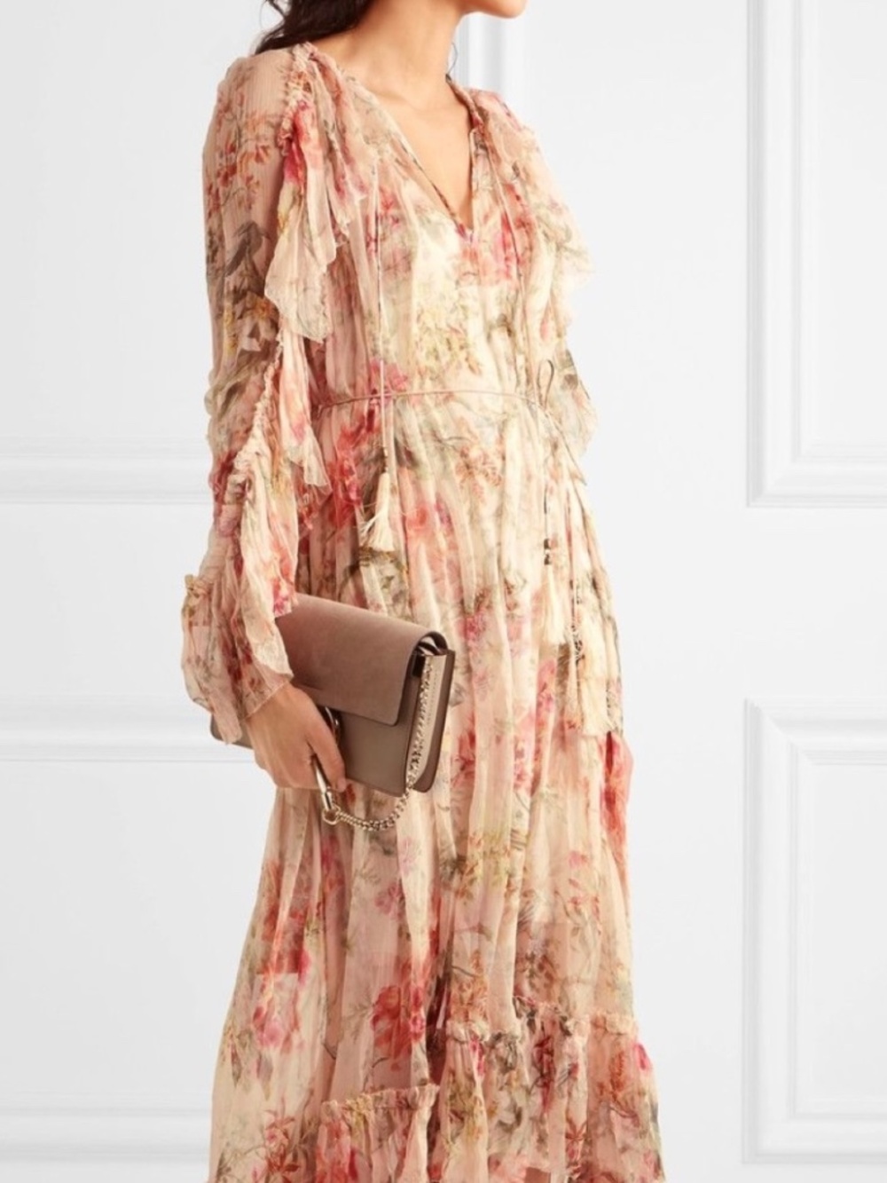$850 Zimmermann Mercer dress with matching slip AUS size 1 US 6